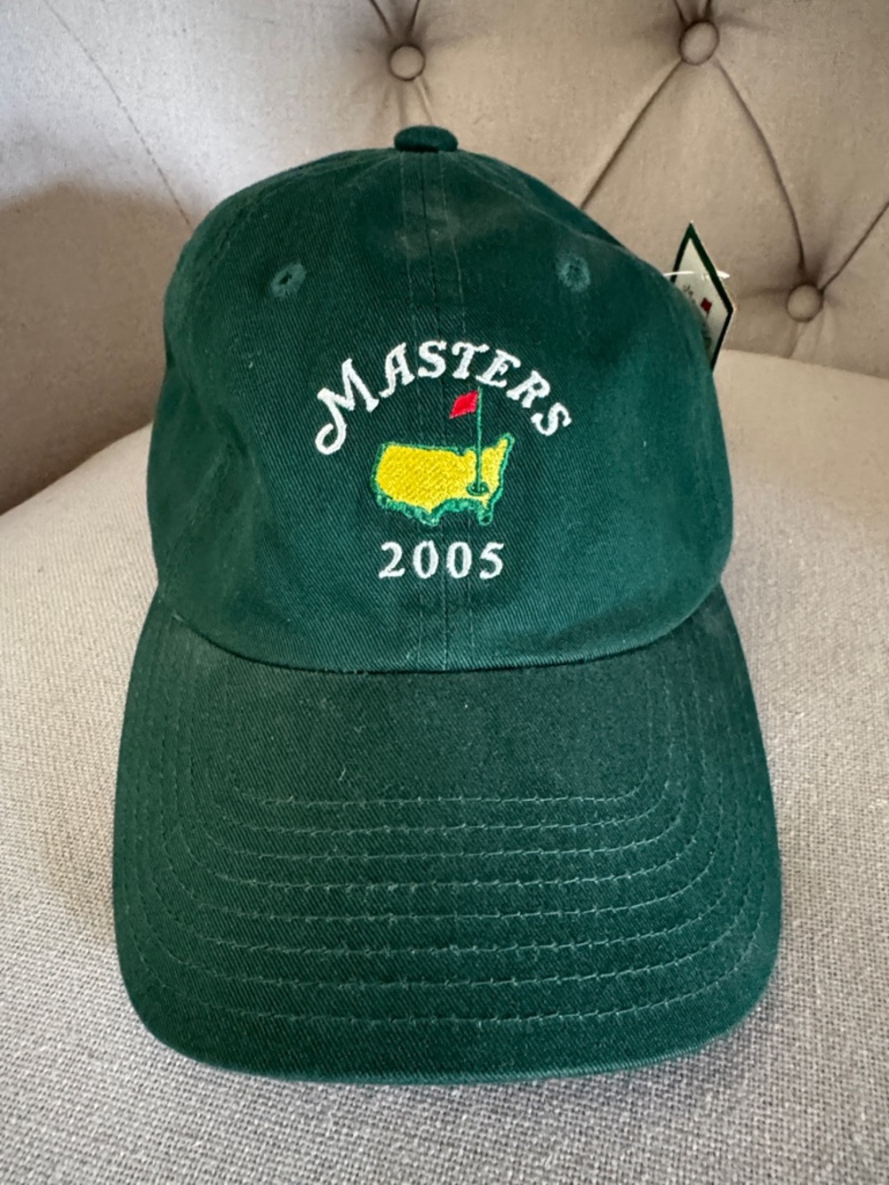 Masters Green 2005 Embroidered Golf Cap